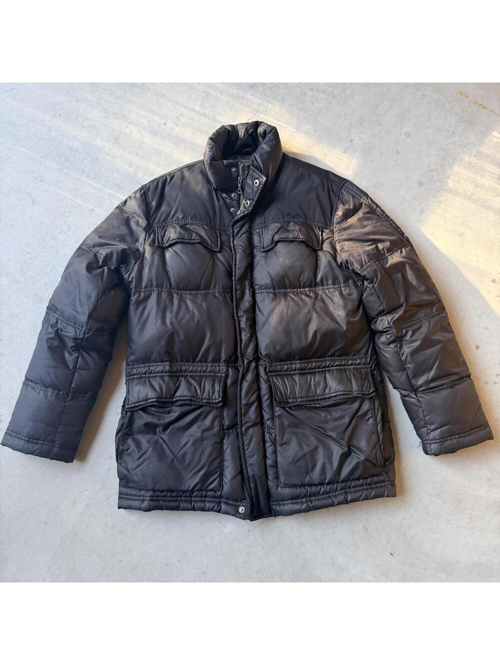 Cole Haan Men's Down Filled Black Puffer Jacket Size Small